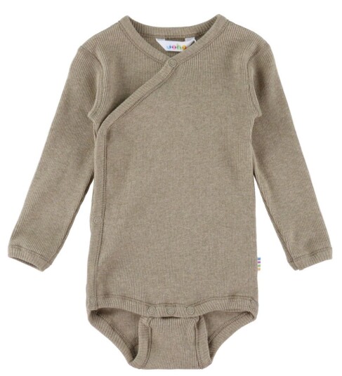 Joha Omslagsbody I/e Rib Mørk Beige Joha 40 Langermet Body Brun Joha Omslagsbody I/e Rib Mørk Beige Joha 40 Langermet Body Brun