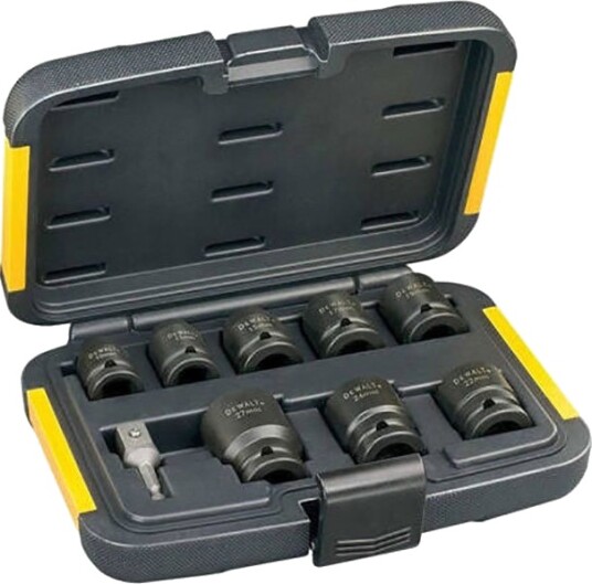 Dewalt DT7507 9-delt Pipenøkkelsett for Momentnøkler
