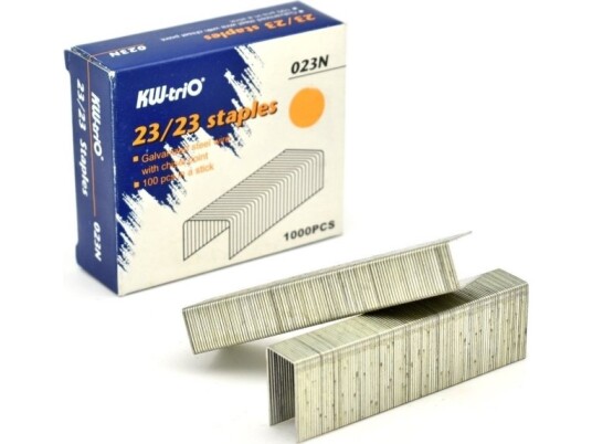 Kw-Trio Staples Kw-Trio 23/23 023N 160 240 Cards 1000 Pcs