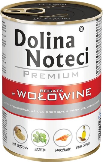 Dolina Noteci Våtfôr Premium Megapack Biff 48 X 400 G