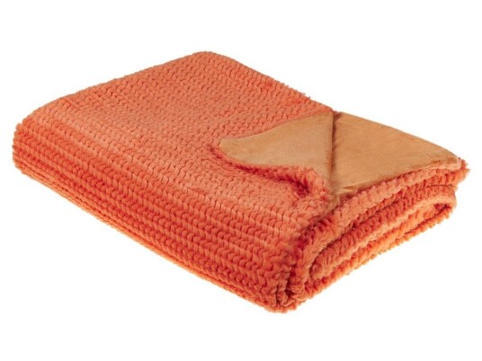 Beliani Teppe 150 X 200 Cm Oransje Bjas
