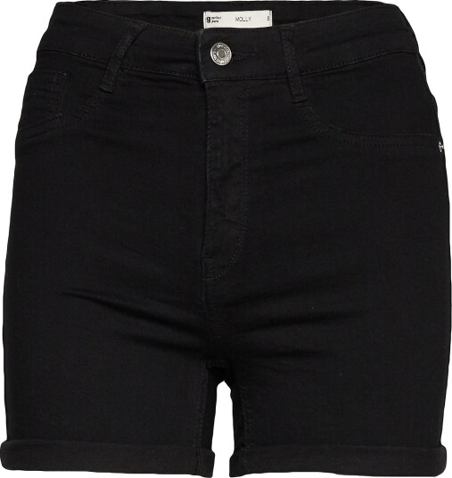 Gina Tricot Molly Denim Shorts - Black - XS
