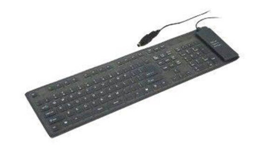 Gembird KB-109F-B Standard Tastatur med PS/2 og USB tilkobling - Svart Gembird KB-109F-B Standard Tastatur med PS/2 og USB tilkobling - Svart