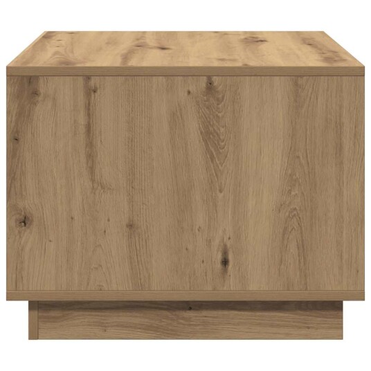 Salongbord artisan eik 55x55x42 cm konstruert tre 8721158441423