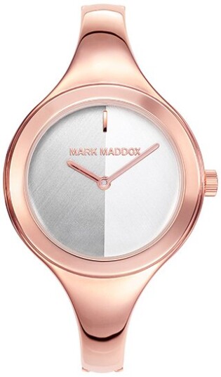 Mark Maddox Dameklokke MF2003 97 Classic Rose gulltonet stål Ø34 mm