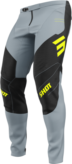 Shot Race Gear Crossbukser Shot Contact Shield Neon Gul Shot Race Gear Crossbukser Shot Contact Shield Neon Gul