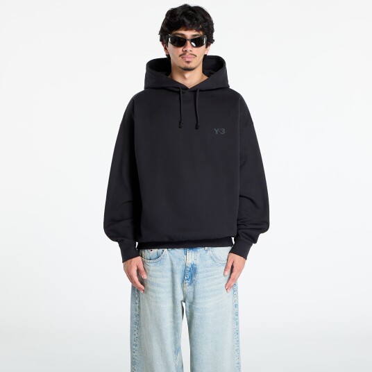 Sweatshirt Y 3 Fleece Hoodie UNISEX Black XS Sweatshirt Y 3 Fleece Hoodie UNISEX Black XS