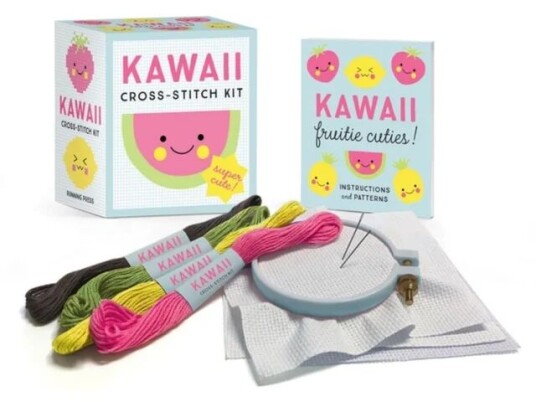 Kawaii Cross-Stitch Kit Av Dennis Caetano, Sosae Caetano Kawaii Cross-Stitch Kit Av Dennis Caetano, Sosae Caetano