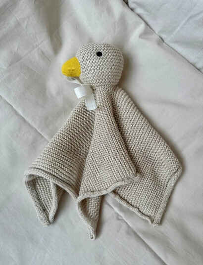 Vanilla Copenhagen Nusseklud - Duckling - Grey - 30X 30CM