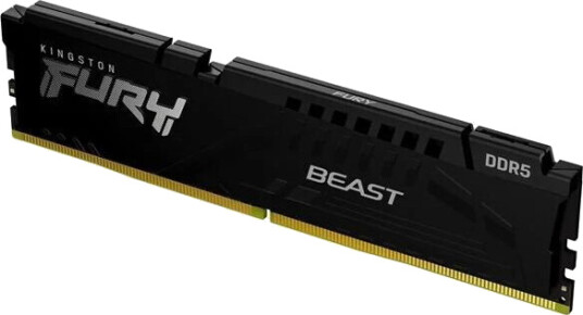 Kingston FURY Beast DDR5 6000MHz 16GB RAM-modul med AMD EXPO - Svart Kingston FURY Beast DDR5 6000MHz 16GB RAM-modul med AMD EXPO - Svart