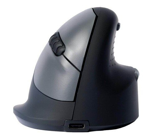 R-Go Ergonomic Mouse He Break - Vertikal Mus - Ergonomisk - Small, Agr Certified, For Hand Size ?165 Mm - Høyrehendt - Optisk - 5 Knapper - Trådløs - Bluetooth 5.0 - Svart
