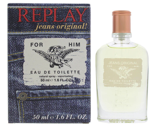 Replay Jeans Original Eau De Toilette 50ml