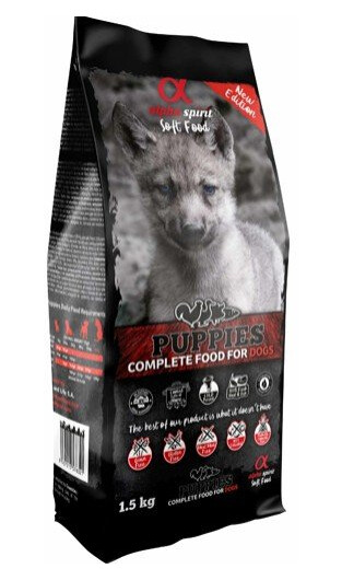 Alpha Spirit Semi-Moist Hundefôr for Valper 9 kg - Glutenfri og Kornfritt