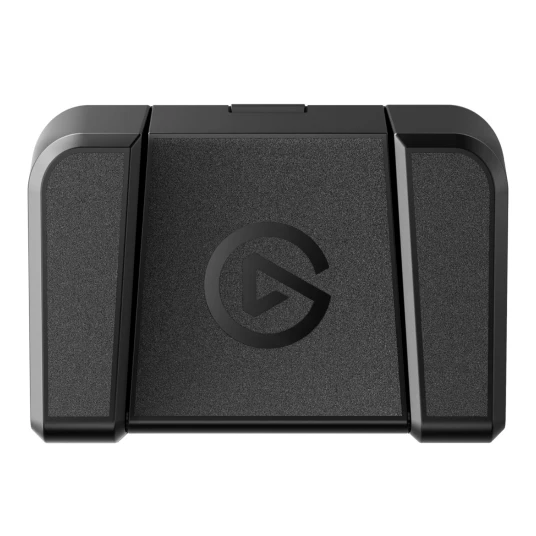 Elgato Stream Deck Pedal Fotpedal i Svart for Kontrollering av Verktøy og Apper