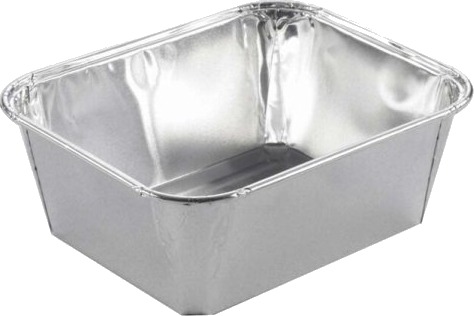 Foliebakke 7635 340Ml 118X98x44mm 100Stk/Pk.