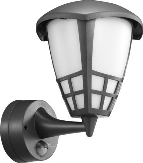 Maclean Utendørslampe Med Sensor 1Xe27 Mce518 Gr Ip65 Grå