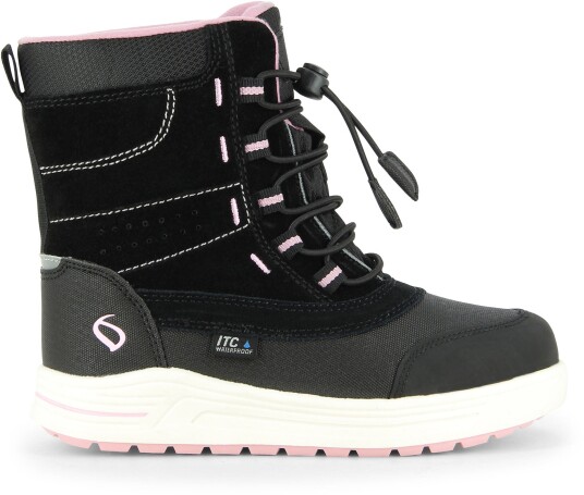 Leaf Jaren Vinterkängor Black/Pink 29