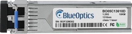 Blueoptics Mgb-Lx-Bo Fiber Optisk 1000 Mbit/S Sfp Lc 10000 M 1310 Nm Blueoptics Mgb-Lx-Bo Fiber Optisk 1000 Mbit/S Sfp Lc 10000 M 1310 Nm