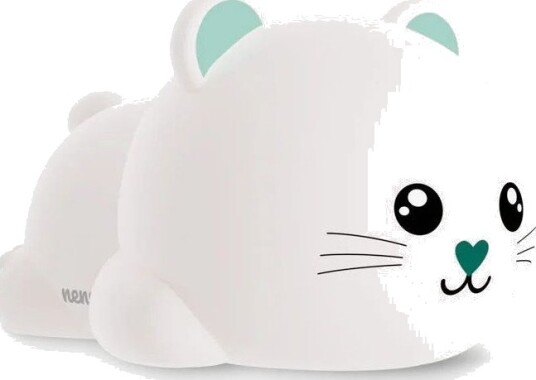 Neno Kitty LED Nattlampe Hvit Neno Kitty LED Nattlampe Hvit