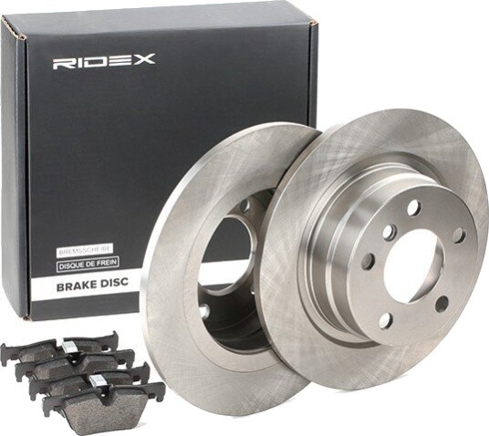 Bremseskiver og -klosser RIDEX 3405B0408