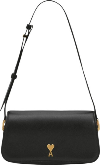 Ami Paris Dame Vesker Svart ONE SIZE, Ami Paris Dame Vesker Svart ONE SIZE,