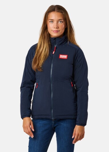 Huski Wear W Liner Jacket Navy Navy M Høstjakker