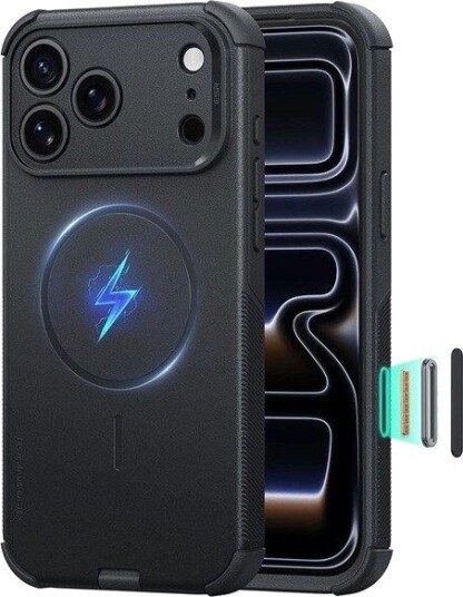 ESR Cyber Tough MagSafe Case for iPhone 18 Pro / 17 Pro - Black