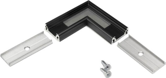Topmet Profilsamler SURFACE10 90GRAD Sort anodisert Topmet Profilsamler SURFACE10 90GRAD Sort anodisert
