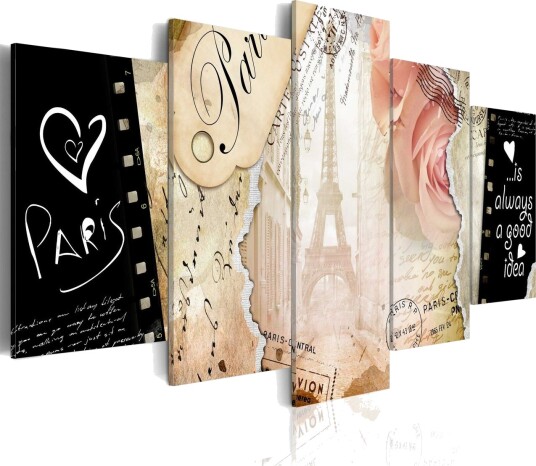 Bilde Old Postcard 200x100 Artgeist sp. z o. o.