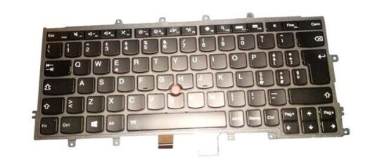 Lenovo Chicony - Brbart tastatur - til utskifting - Italiensk - Svart