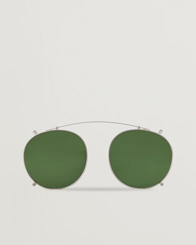 TBD Eyewear Clip-ons Silver/Bottle Green