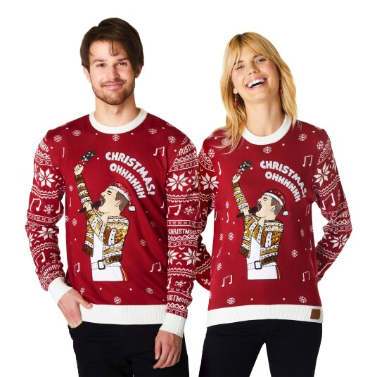 Silly Santa Christmas Ohhhhh Julegenser - Medium