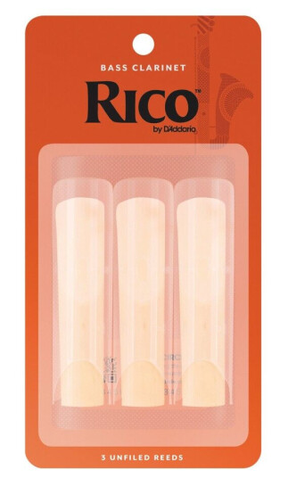 Daddario Rico by DAddario Bass Clarinet Reeds 2.5 (3 Pack)