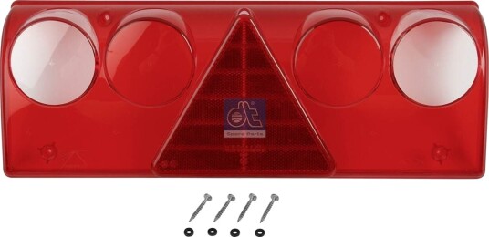 DT Spare Parts 10.99208 Lykteglass, baklys