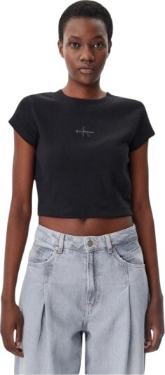 Calvin Klein Jeans Dame Topper Svart XS,