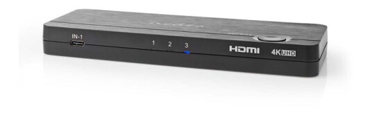 Nedis HDMI™ 4K USB-C Konverter med 2x HDMI Inngang og 4x USB A Antrasitt