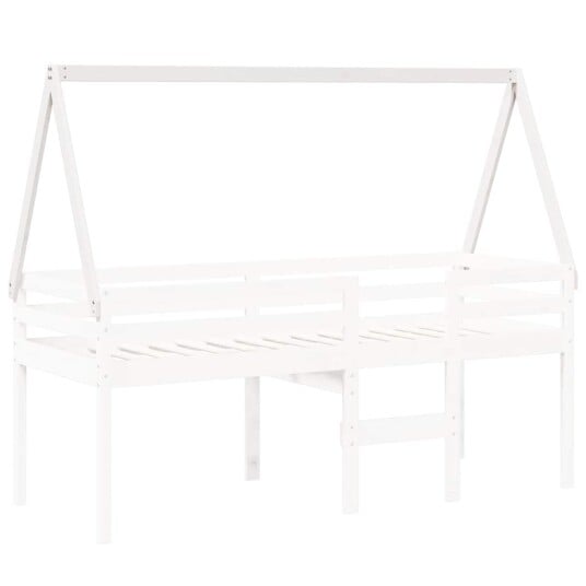 Tak for barneseng 199x80,5x88 cm heltre furu