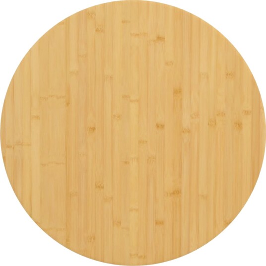 Bordplate Ø70x4 cm bambus 352689