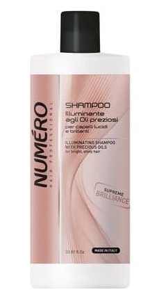 Numero Brelil Hair Professional Beauty Macassar Oil Shampoo Hårsjampo med Macassar olje og keratin 1000ml