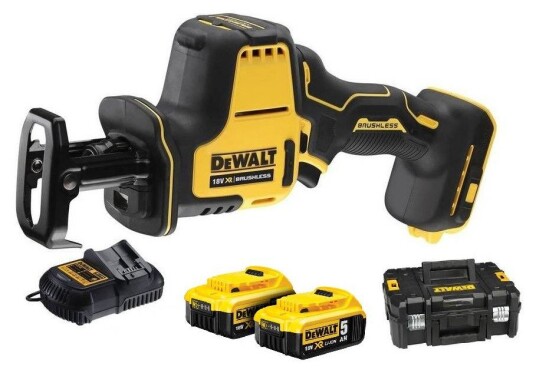 Dewalt DCS369P2 Bajonettsag 18V Med 2x5.0Ah batterier Dewalt DCS369P2 Bajonettsag 18V Med 2x5.0Ah batterier