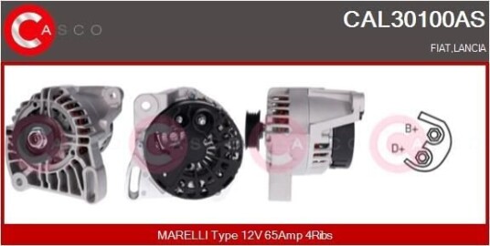 Dynamo CASCO CAL30100AS Dynamo CASCO CAL30100AS
