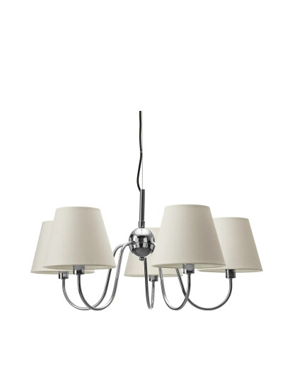 By Rydéns Pendant Lamp Lynx - Silver - 37X75CM