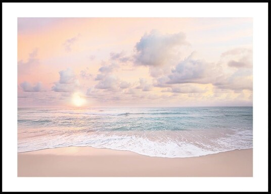 Cloudy Sunset Plakat Plakat / 40x50cm
