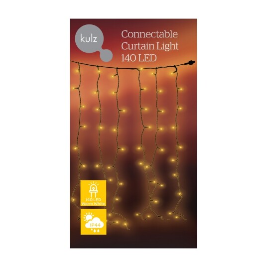 KULZ CONNECTABLE LYSGARDIN 140 LED 1M