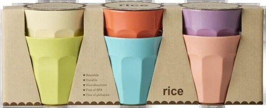Rice Glory Days Barnekopp Medium 6 pakning