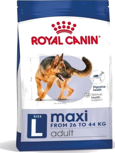 Royal Canin Maxi Adult Hundefôr 15 kg for Store Raser med Ledd- og Fordøyelseshjelp