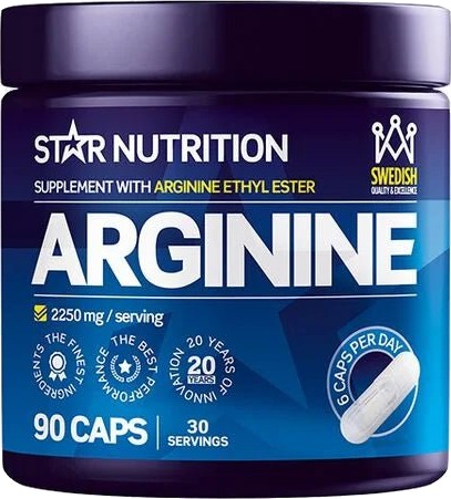 Star Nutrition Arginin PWO 90 kapsler