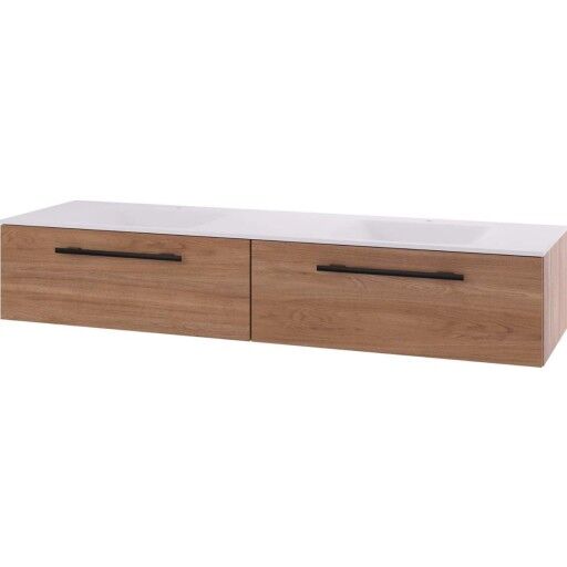 Servantskap Linn Bad Ingrid 160 cm Dobbel 2*1 Skuff 110516D2S Servantskap Linn Bad Ingrid 160 cm Dobbel 2*1 Skuff 110516D2S