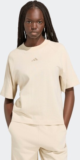 adidas Kit Small Logo T-Shirt Beige XL