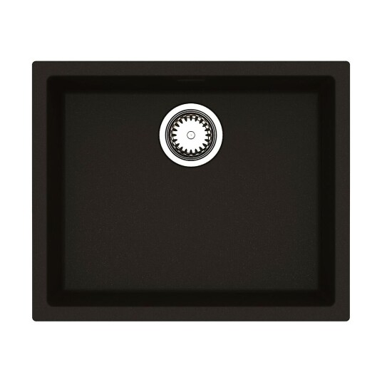 Reginox Amsterdam 50 Kjøkkenvask 560x460 mm, Black Silvery Reginox Amsterdam 50 Kjøkkenvask 560x460 mm, Black Silvery